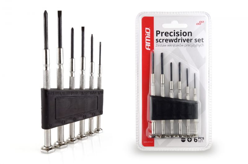 Set di cacciaviti di precisione, 6 pezzi