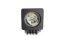 LED lampa robocza 1LED HP 50x50 10W SPOT 9-36V AWL18