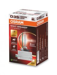 Lâmpada de xenônio Osram D3S 66340XN2 NIGHT BREAKER LASER +220% 1 unidade
