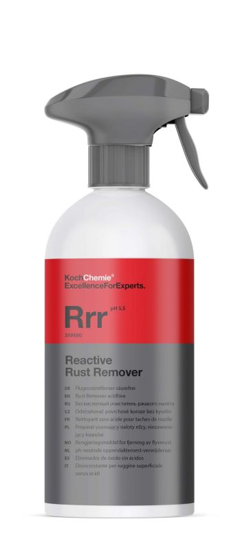 Koch Chemie Reactive Rust Remover (Rrr) - Removedor de Ferrugem de Contaminação 500ml