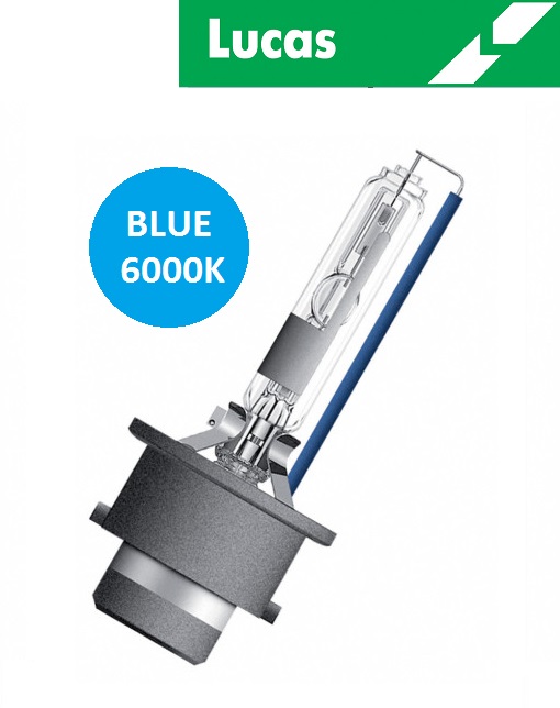 Xenonová výbojka LUCAS D2R Blue 6000K