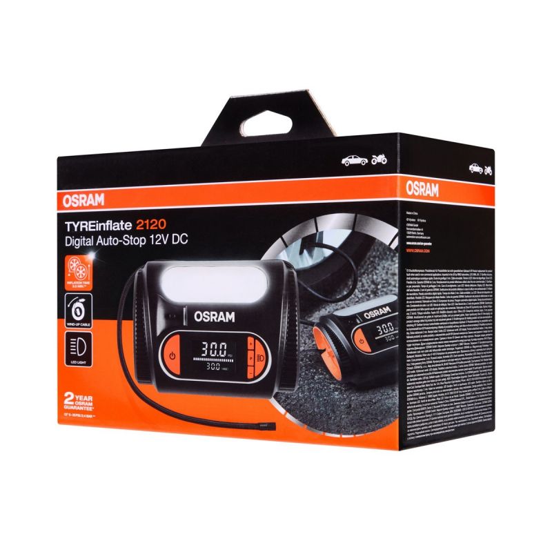 Kompresor digitální OSRAM TYREinflate OTI2120