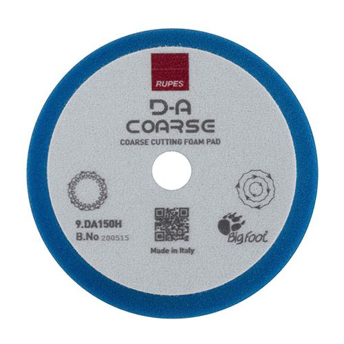 Tvrdý modrý řezný kotouč Rupes D-A Coarse Blue 130/150 mm
