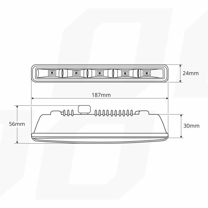 DRL NSSC 501HP φώτα ημέρας
