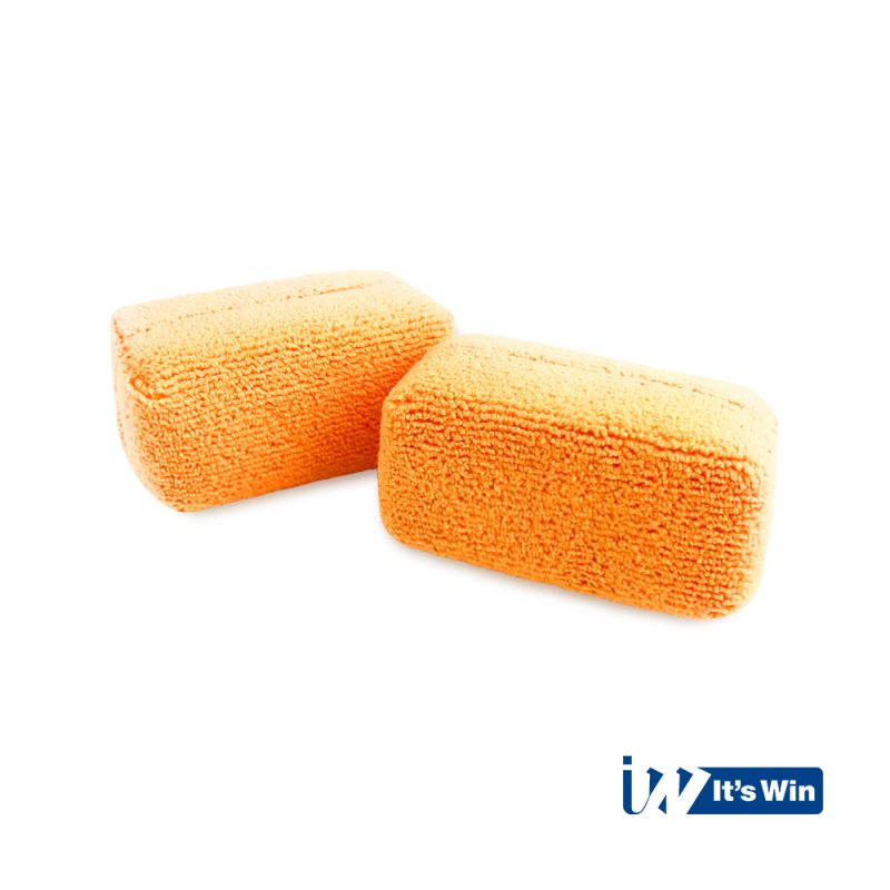 Aplicador de microfibra It's Win WINC-188, 11x5,5 cm, naranja 2 unidades