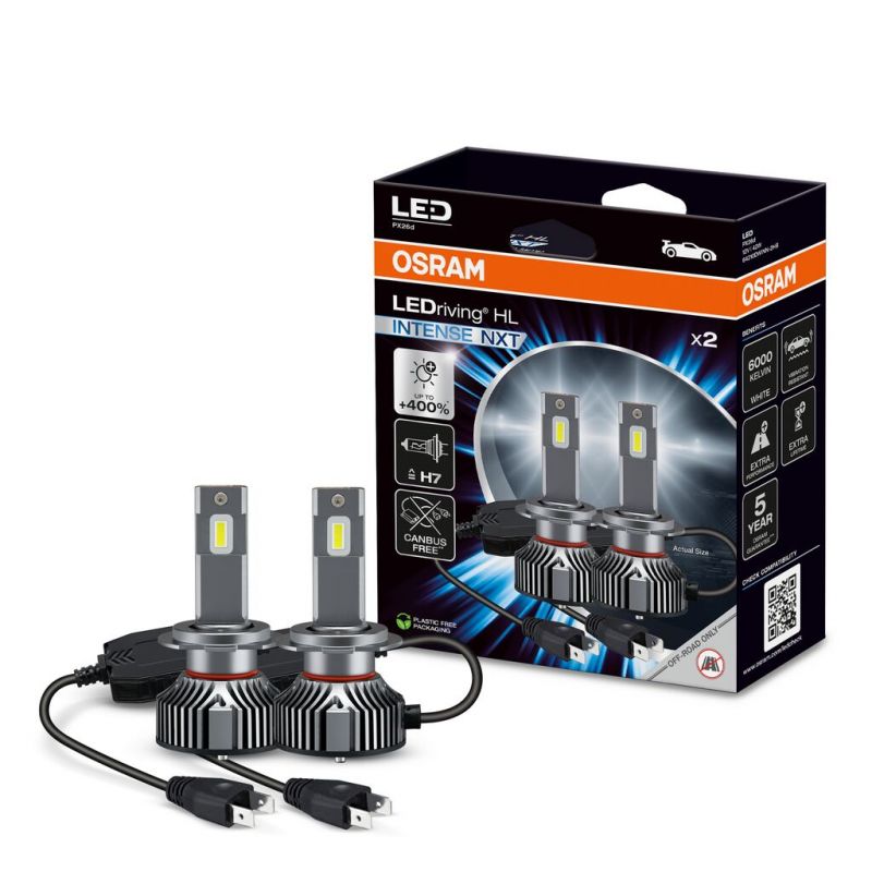 Osram H7 HL LED INTENSE NEXT H7/H18 12V 6000K BOX