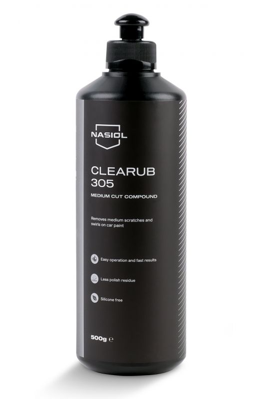 Nasiol CLEARUB 305-M lešticí pasta, středně silná, 500g