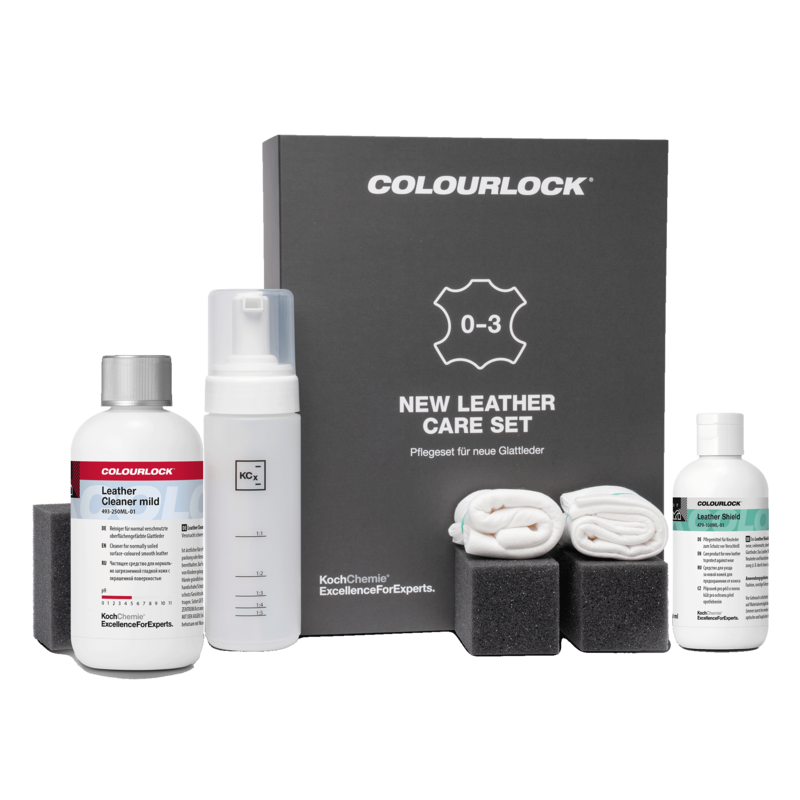 COLOURLOCK New Leather Care Set - Комплект за грижа за нова кожа до 3 години