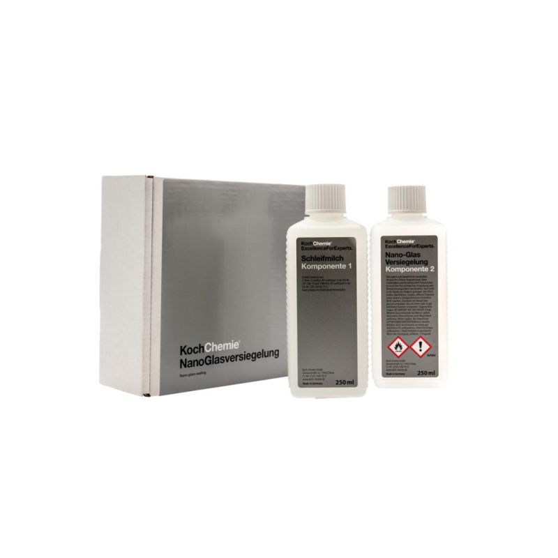 Koch Chemie Nano-Glasversiegelung - Selante Nano para Vidro; limpador de para-brisas líquido 250ml