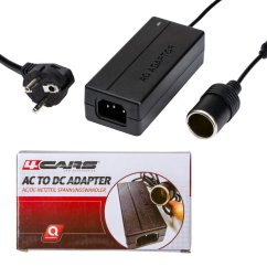 4CARS AC/DC adapteri 240V/12V-5A-60W