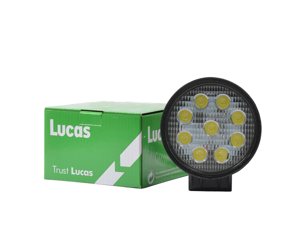 Lampa robocza okrągła LUCAS 9LED * 3W/27W