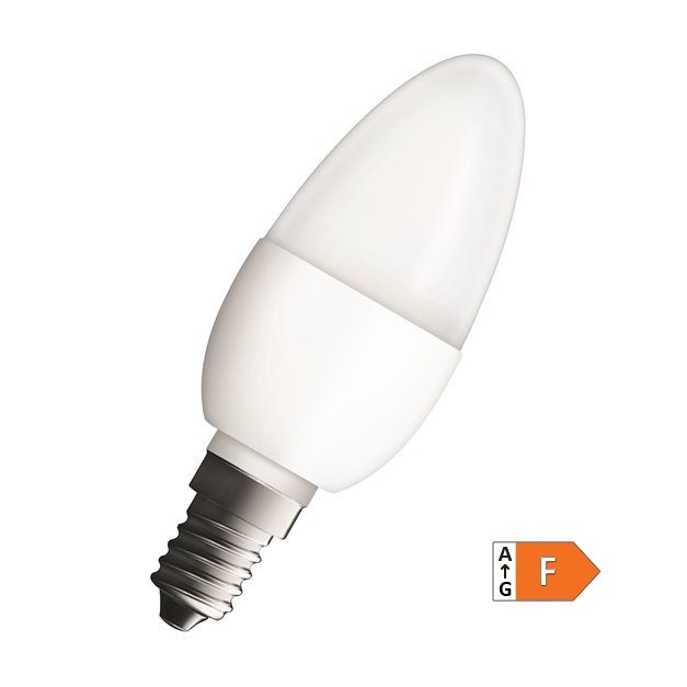Osram LED VALUE CL B FR 40 4,9W/865 E14 6500K