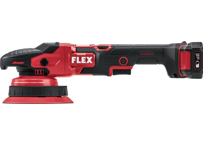 Flex XFE 15 150 18-EC Set - Polidora excêntrica a bateria com movimento livre 18 V