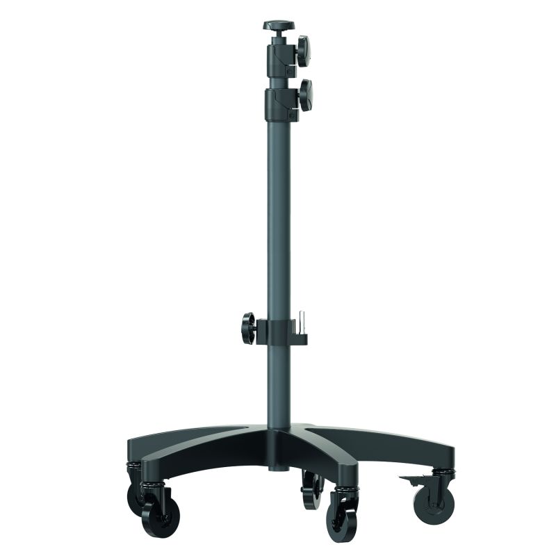 Scangrip Wheel stand - móvel; tripé telescópico para luzes de detalhamento e trabalho