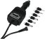 Netadapter oplader van 12V naar 1,5-12V 800 mA + 6 adapters + cassette-adapter