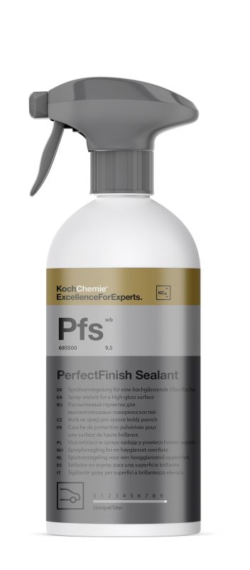 Koch Chemie PerfectFinish Sealant (Pfs) - Selante em spray para proteção e brilho da pintura 500ml