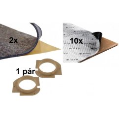 Prigušivač vrata Škoda Octavia1 MDF +10x CTK Premium 3mm+2x CTK CaiMat8