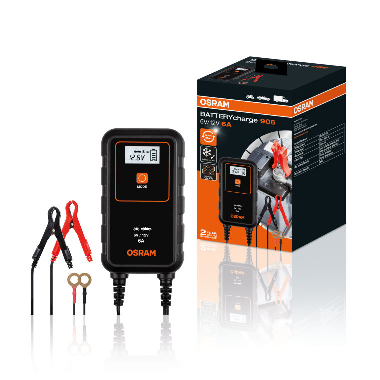 Polnilec baterij OSRAM OEBCS906 6-amperski