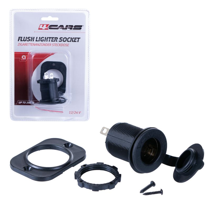 4CARS Zunanja vtičnica vžigalnika 12/24V 20A