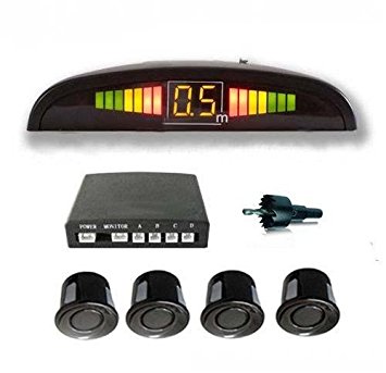 AMiO XD-364 parkkausanturit LCD-näytöllä 01 čierna
