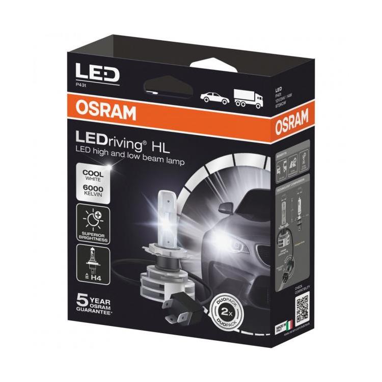 Osram H4 LEDriving HL 9726CW LED set 6000K 2ks/balenie