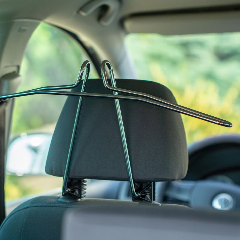 4CARS Kromiran obešalnik za naslonjalo
