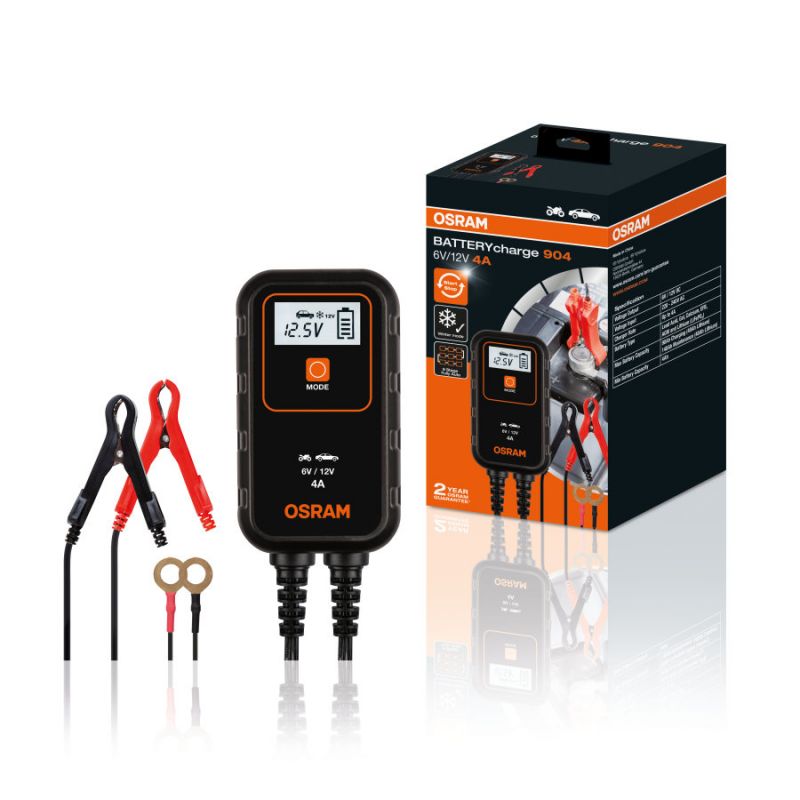 Chargeur de batterie OSRAM OEBCS904 4 ampères