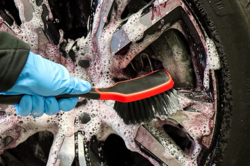 Vikan - escova para discos pequena