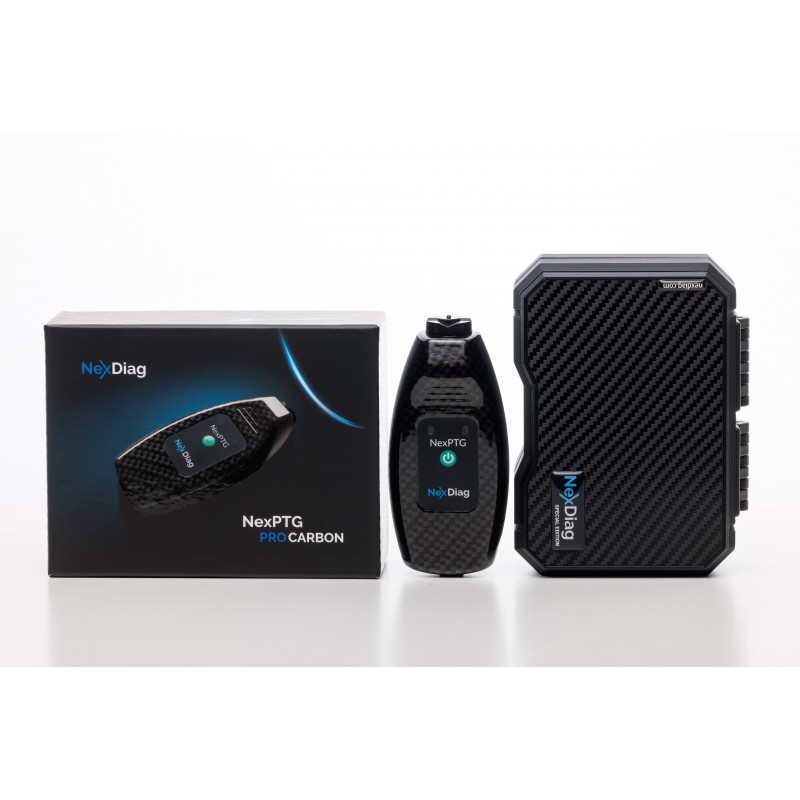 NexDiag NexPTG PRO Carbon & Certificate - Medidor de espessura de tinta profissional certificado