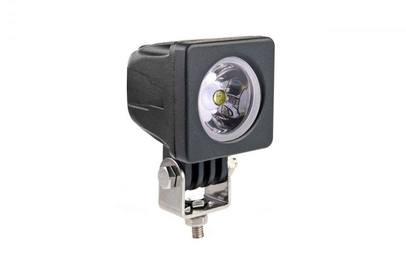 LED lampa robocza 1LED HP 50x50 10W SPOT 9-36V AWL18