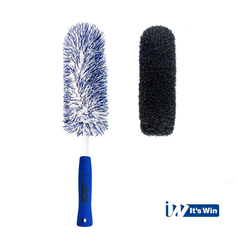 It's Win WINC-251 wielborstel 12", buigzaam, 2 koppen