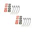 Asystent parkowania Steelmate PTS810V10 BTI WHITE