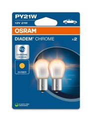 OSRAM 12V PY21W BAU15S diadem chrome narančasta 2kom