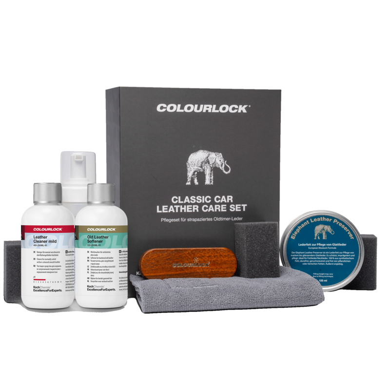 COLOURLOCK Classic Car Leather Care Set – set za njegu istrošene kože veterana