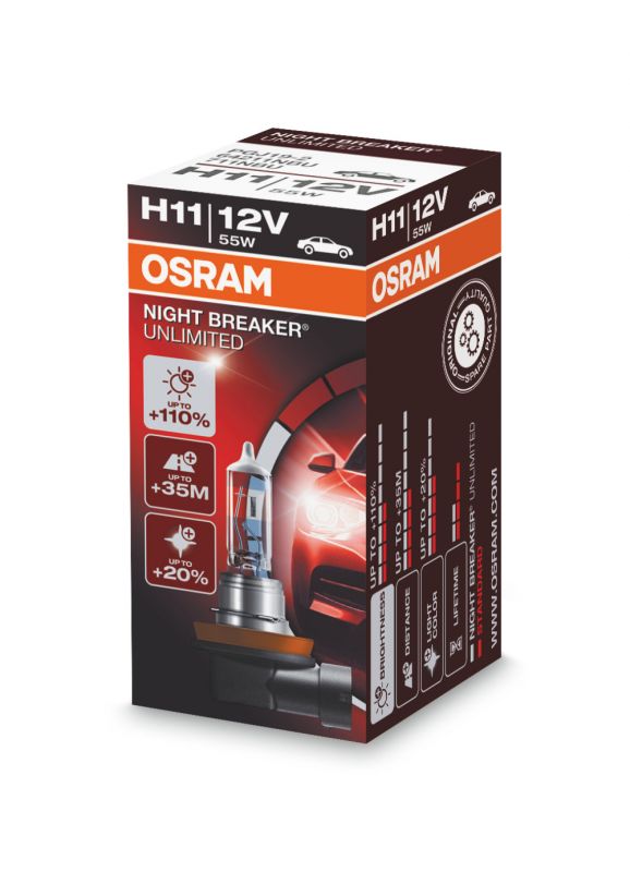 H11 OSRAM Night Breaker Unlimited