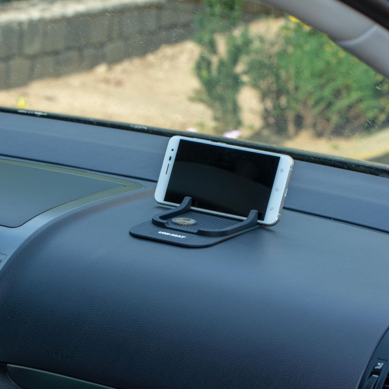 4CARS Tapis antidérapant avec support pour téléphone
