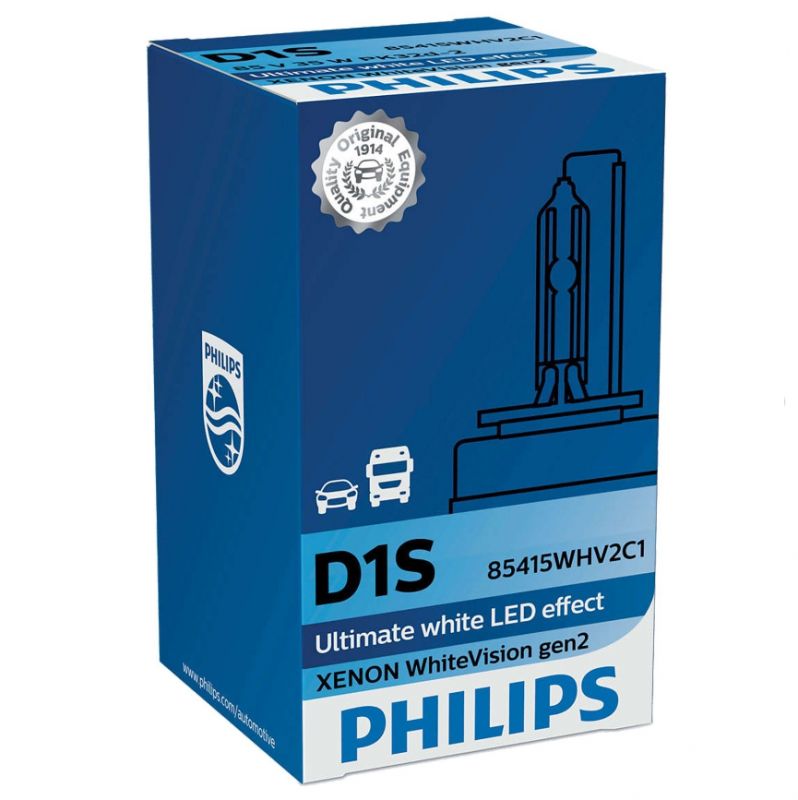 PHILIPS D1S 35W PK32d-2 Xenon WhiteVision