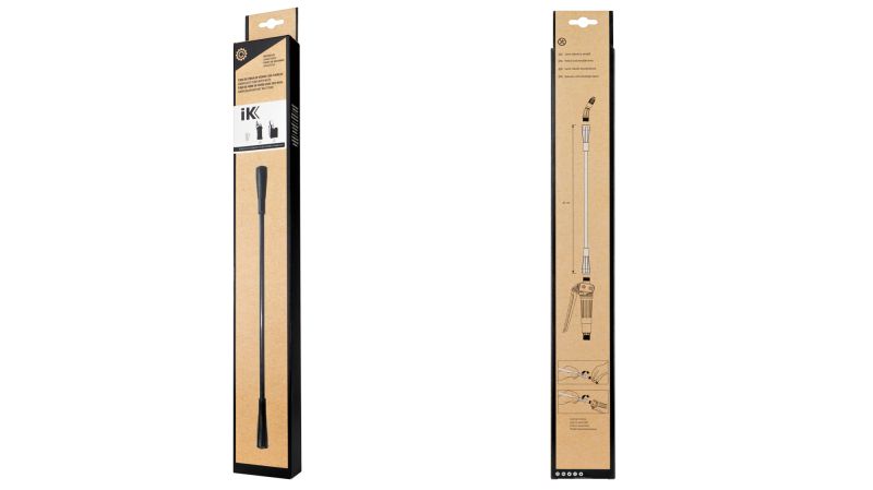 Tubo de Fibra de Vidro IK com porcas 47 cm - Acessório de Substituição