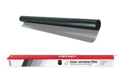 AMiO Película para ventanas Super Light Black 0,75x3m Transmisión de luz 60%