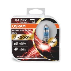 H4 OSRAM Night Breaker Laser +200% BOX 2szt.