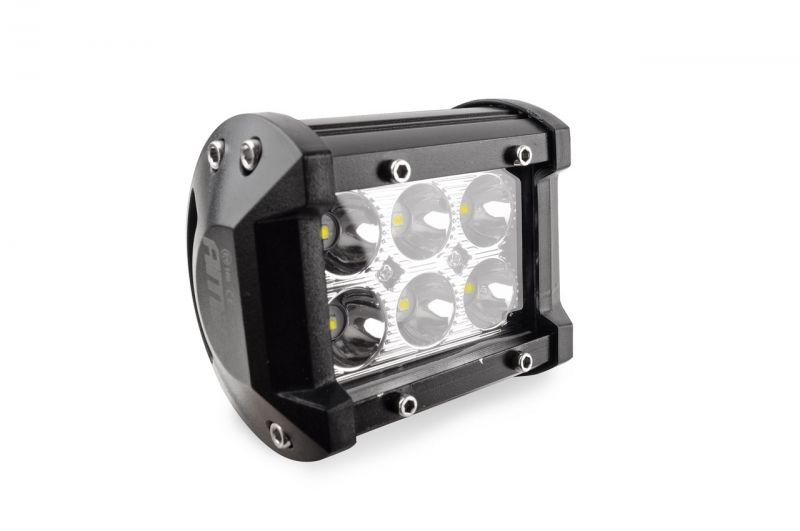 LED pracovní světlo 6LED 95x77 18W FLAT 9-36V AWL17