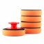 Conjunto de esponjas para encerar carro com cabo de 10cm, 5 unidades