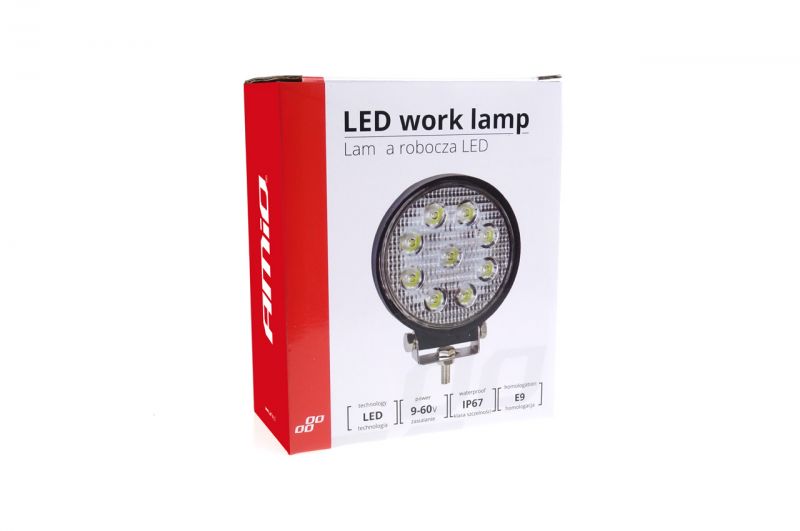 Proiector LED de lucru WL04 4,5`27W FLAT 9-60V