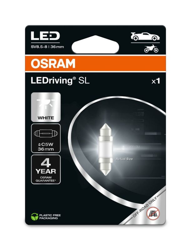 Osram LEDriving 6418DWP-1BL 36mm