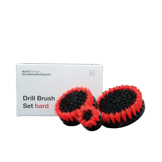 Koch Chemie Drill Brush Set hard - Set 3 komada Tvrdih četkica za AKU bušilicu