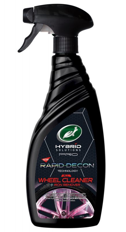 Turtle Wax HYBRID Solutions PRO Почистващ препарат за колела + препарат за отстраняване на желязо 750ml