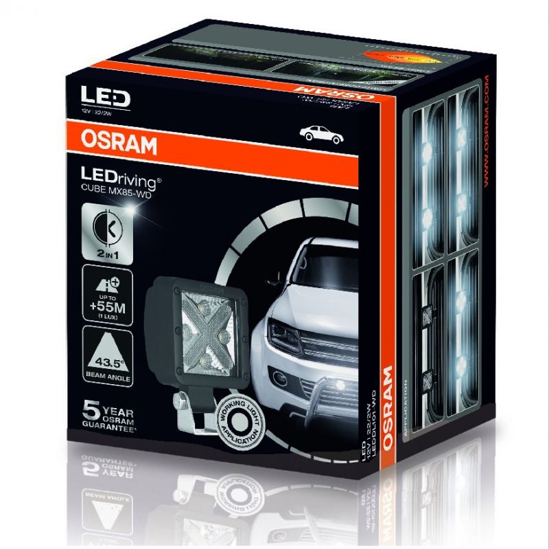 Osram LEDriving Cube MX85 LEDDL101-WD 12V pracovní lampa 22/2W