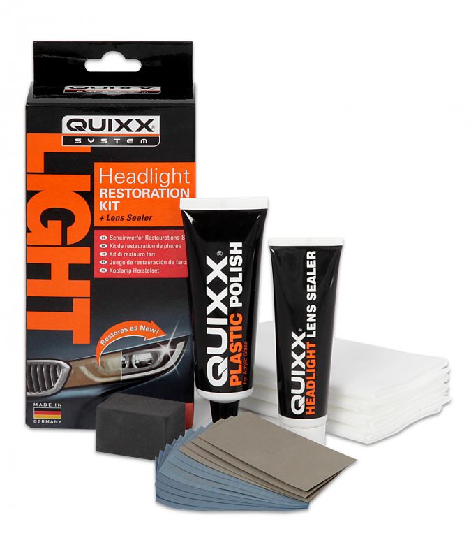 Quixx - Headlight restoration KIT – Sada pro renovaci světlometů