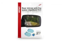ANTI-FOG polepová fólia na zrkadlo 135x95mm 2 ks