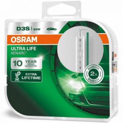 Lâmpada de xenônio Osram D3S XENARC ULTRA LIFE BOX
